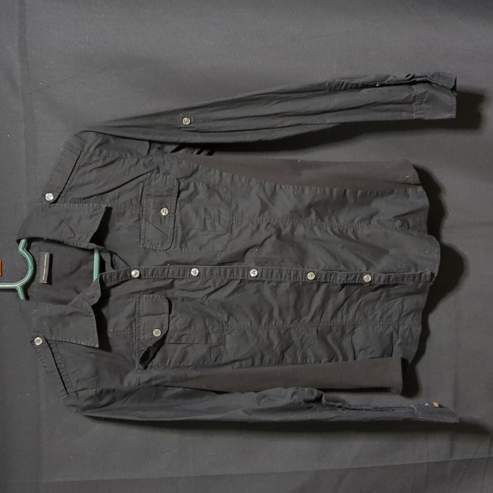 NY & Co Black button down